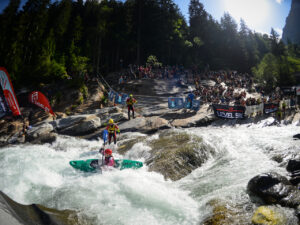 annakayaks King of the Alps extreme kayak championships.