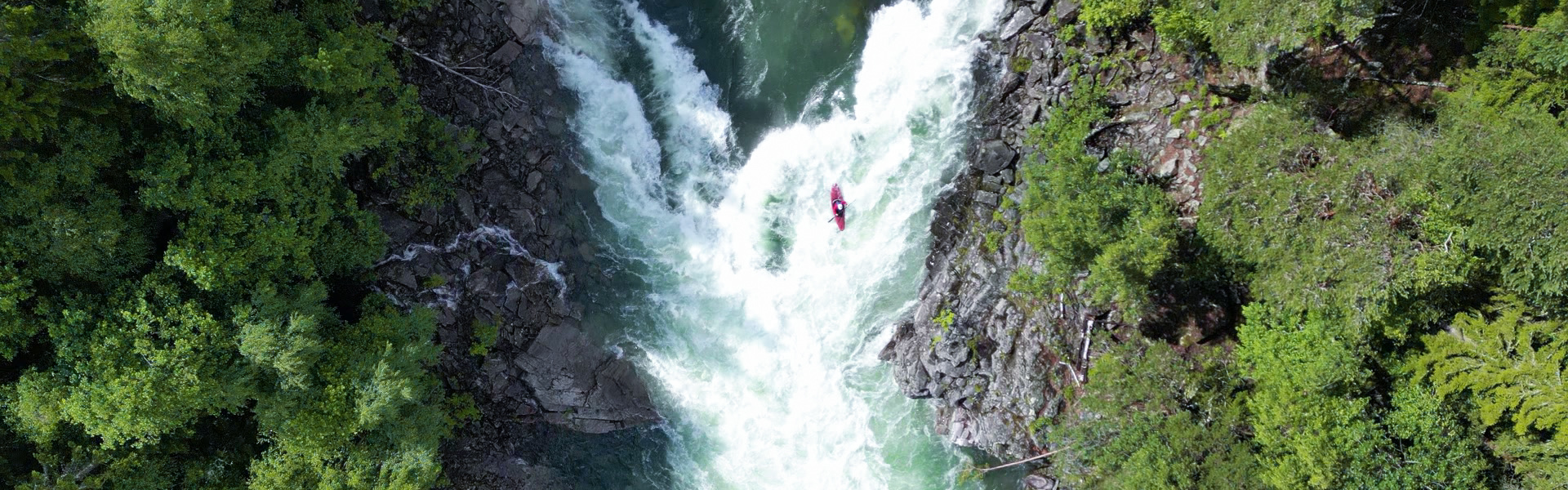 High water Sjoa Amot whiteater kayaking, Norway.