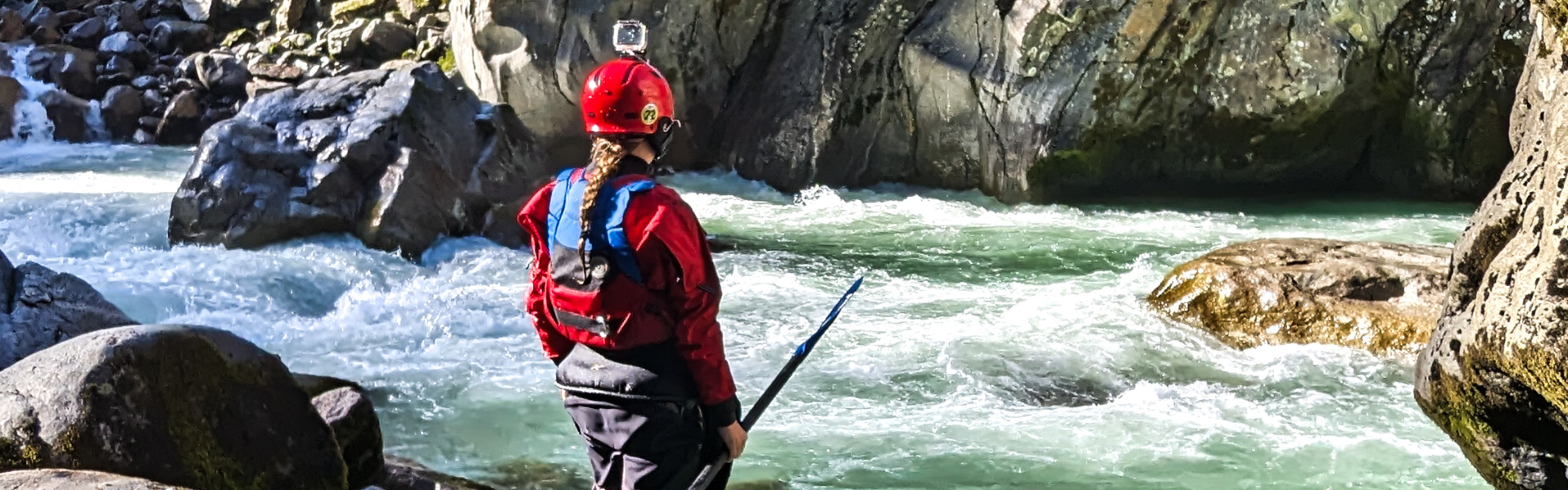 Wellerbrucke gorge, whitewater kayak.